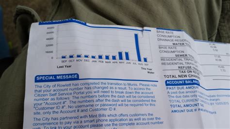city of rowlett water bill